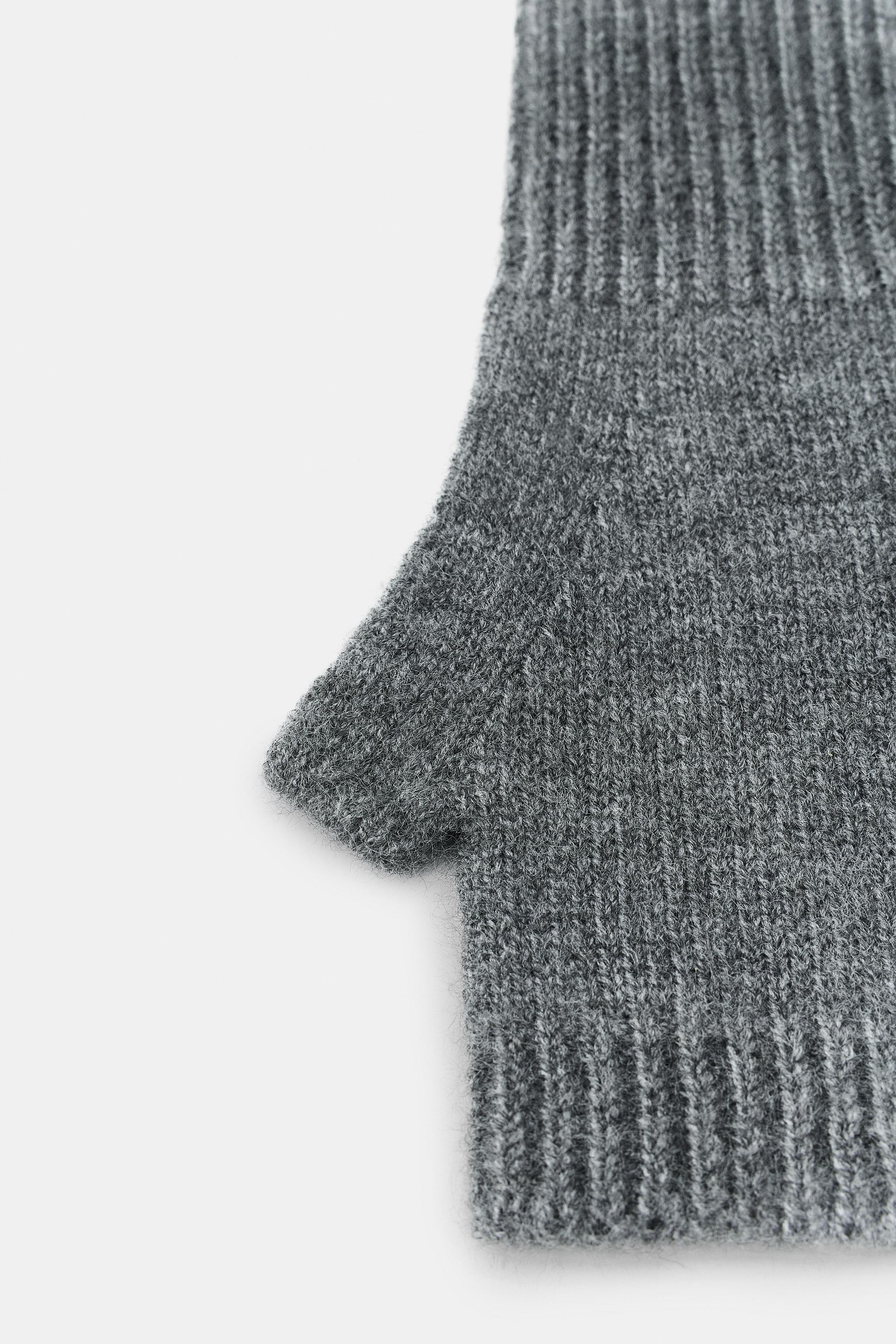 MITAINES LONGUES EN MAILLE